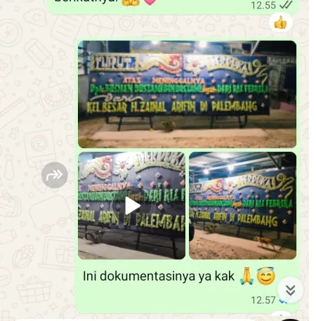 Pengiriman Papan Bunga Duka Setu