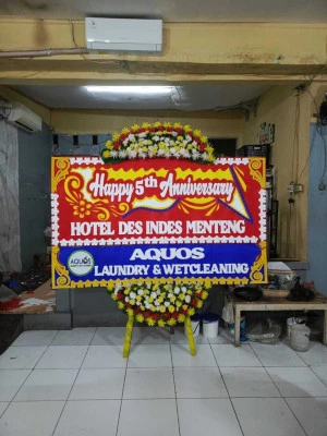 Papan Bunga di Setu