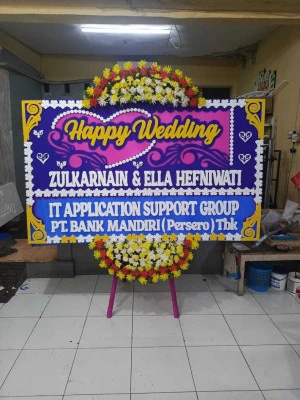 Papan Bunga di Setu